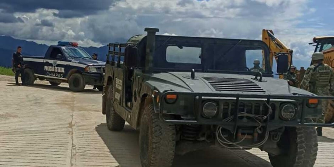 La población y el Consejo Municipal de Pantelhó realizan sus actividades en paz y tranquilidad