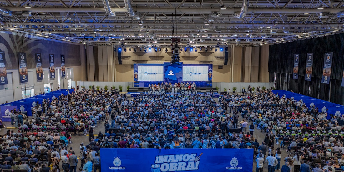Evento del gobierno de Guanajuato.