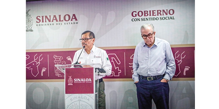 Rubén Rocha Moya y Gerardo Mérida Sánchez, en imagen de archivo.