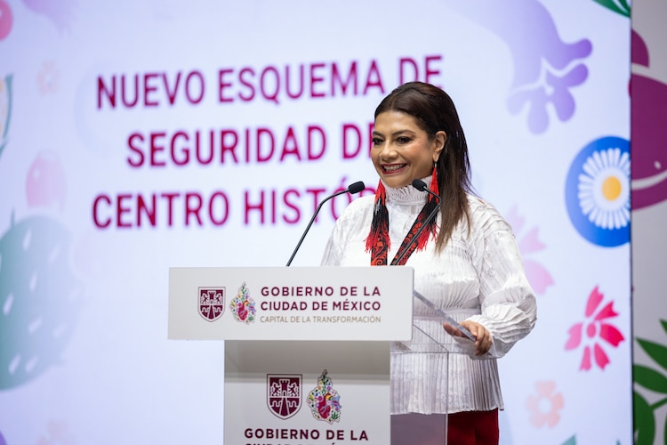 La Jefa de Gobierno de la Ciudad de México, Clara Brugada.