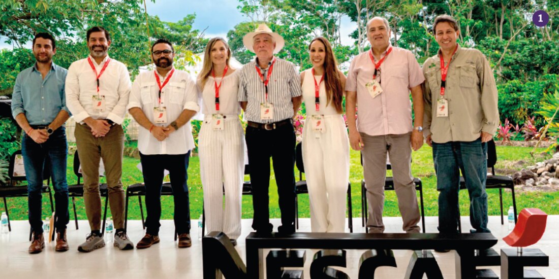 Directivos y beneficiarios del Plan NESCAFÉ.