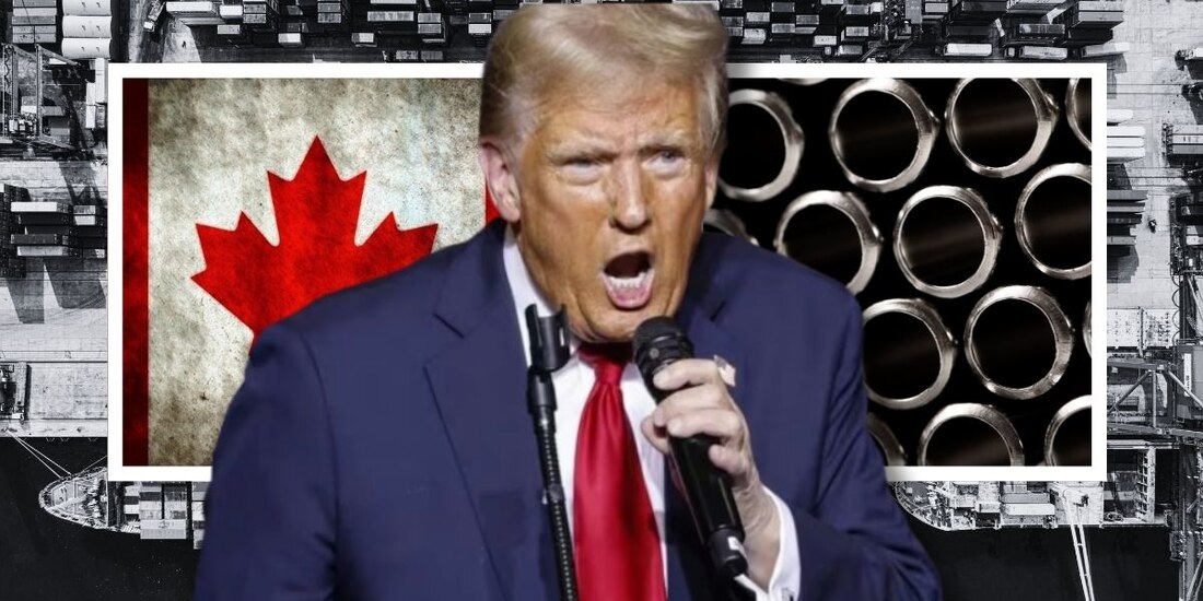 Donald Trump incrementa aranceles a Canadá al 35 por ciento.