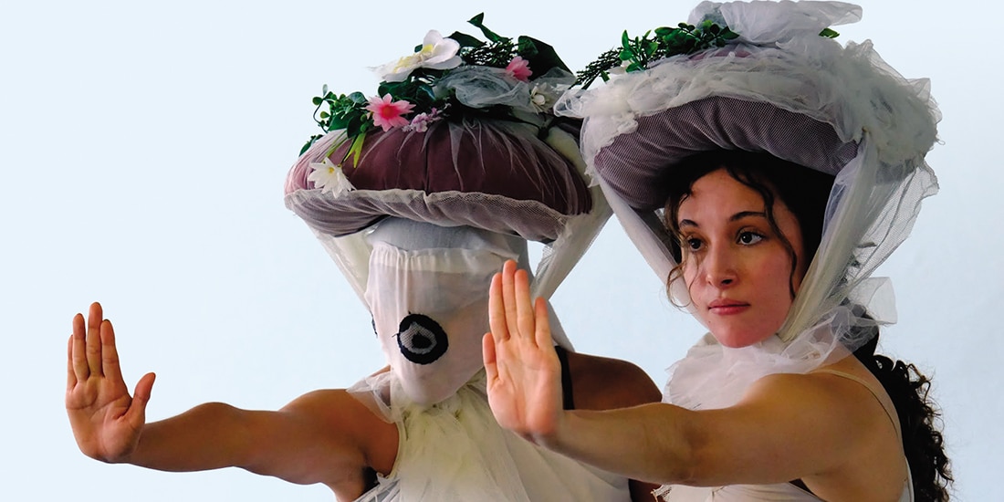 Una escena de la creación concebida por Lola Lince para esta coreografía.