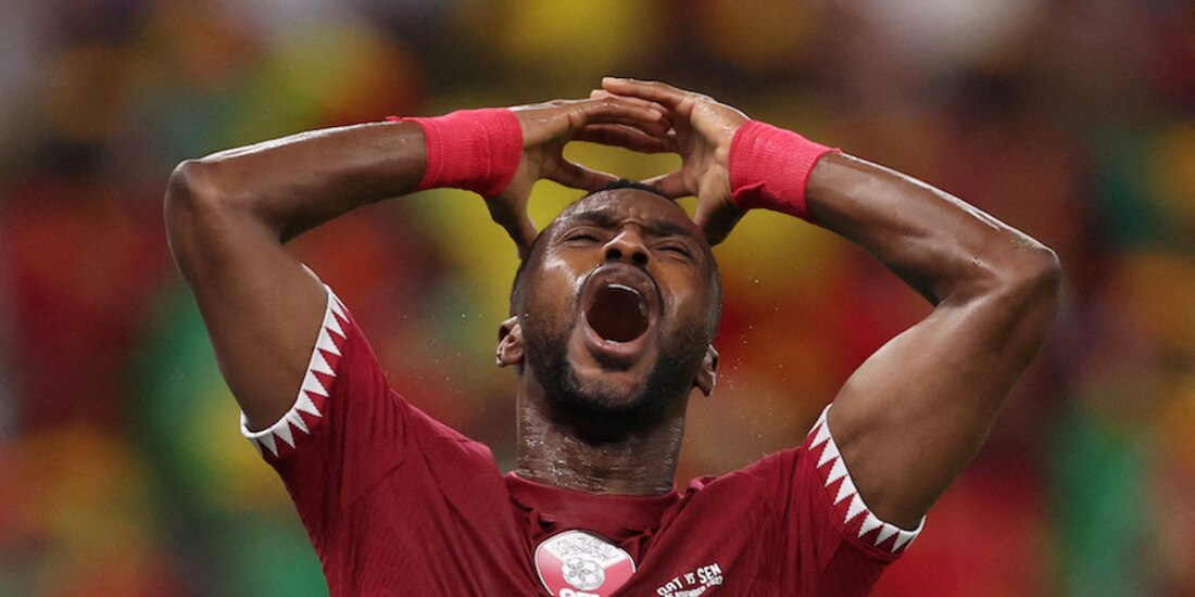 Ismail Mohamad, de Qatar, ayer.