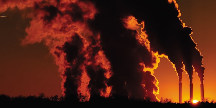 La central eléctrica de carbón Jeffrey Energy Center, el 3 de enero.