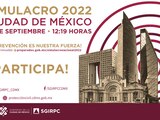 Durante el Simulacro Nacional 2022 la alerta sísmica sonará a las 12:19 horas del lunes 19 de septiembre