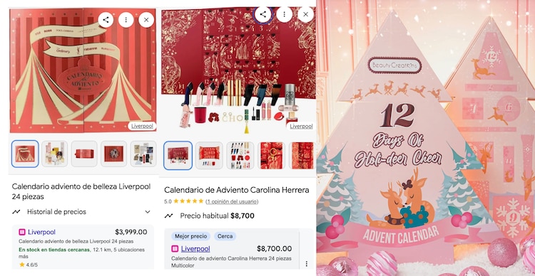 Calendarios de adviento caros