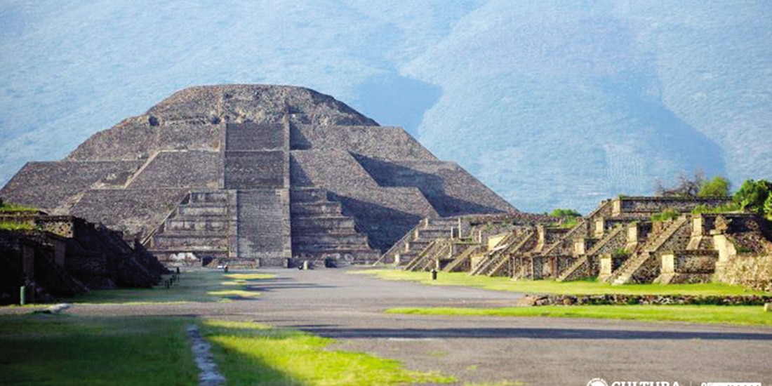 Pirámides de Teotihuacán.