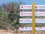 LA ZONA de las obras en Punta Mita, el 1 de mayo pasado.