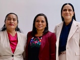 El acuerdo entre Beatriz Mojica Morga, Ariadna Montiel Reyes y Abelina López Rodríguez busca contener las fricciones derivadas del proceso de selección interna.