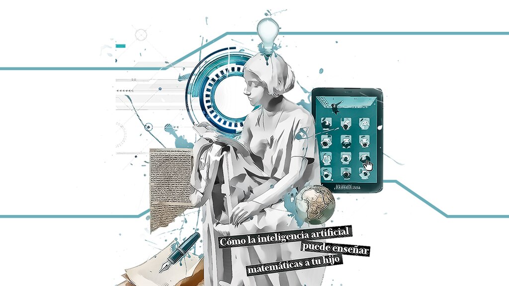 Fotoarte basado en la escultura La Lettrice de Pietro Magni.