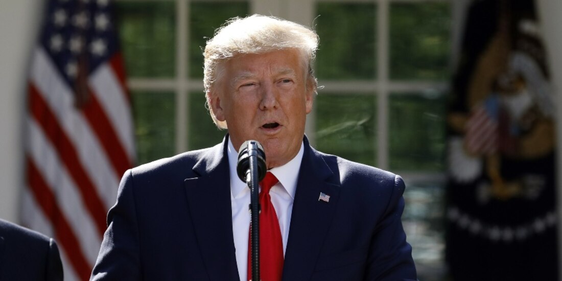 El presidente de Estados Unidos, Donald Trump.