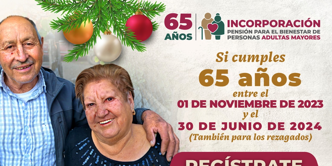 Pensión Bienestar Adultos Mayores.