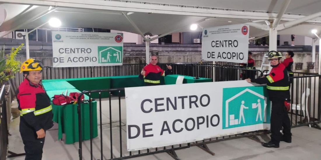 Habilitan centro de acopio en San Lázaro