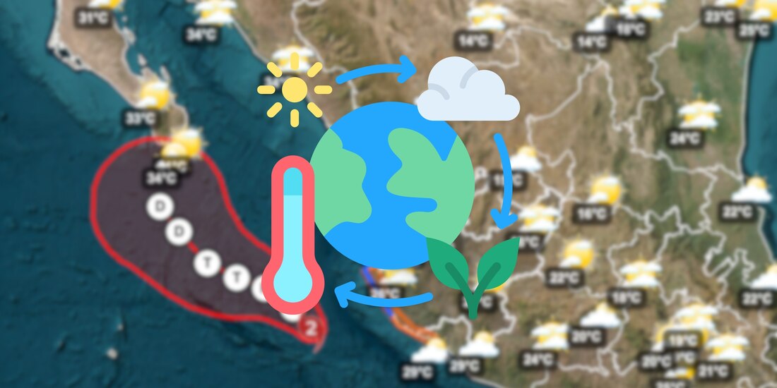 Clima por huracán Trudy