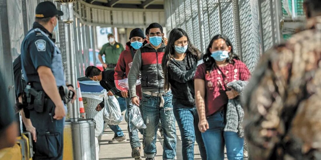 Mexicanos deportados de Estados Unidos.