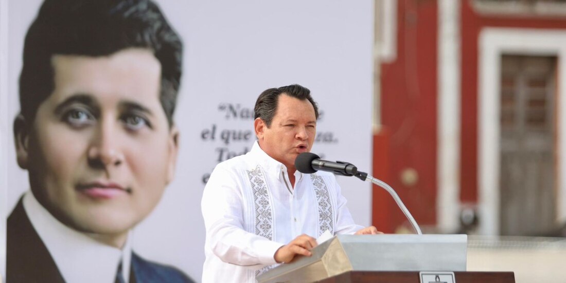 Caminamos hacia un Yucatán más justo y unido, afirma Joaquín Díaz Mena.