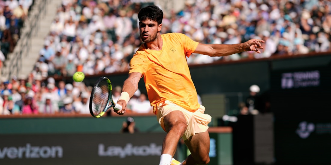 Carlos Alcaraz quedó eliminado de Indian Wells.