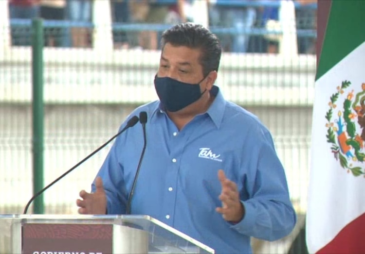 El gobernador de Tamaulipas, Francisco García Cabeza de Vaca,