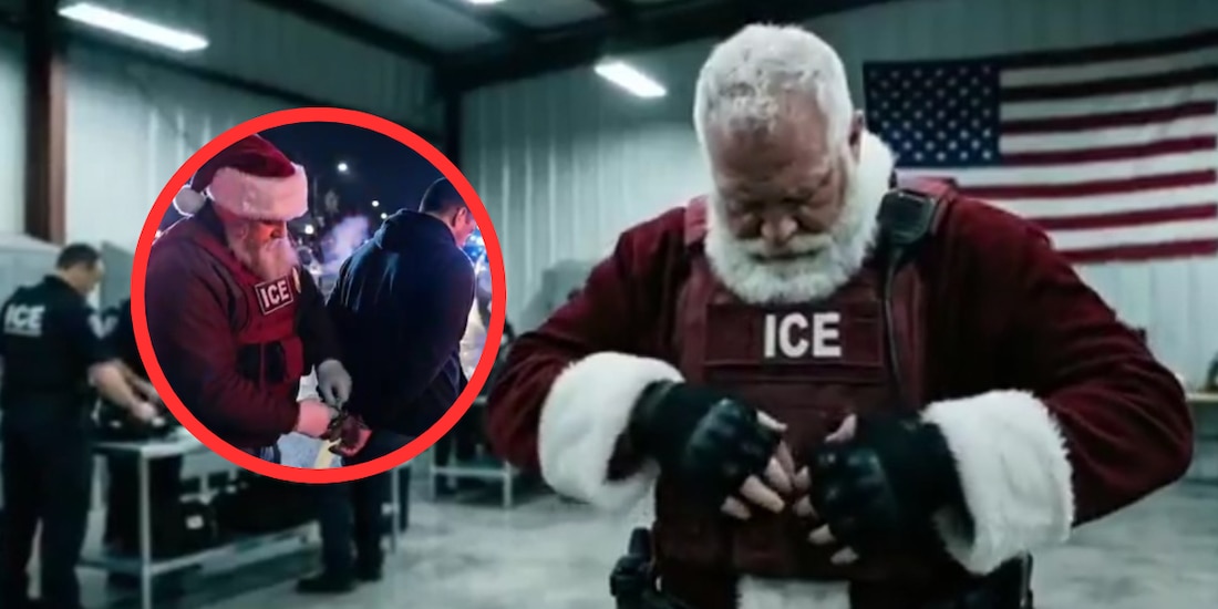 ICE lanza campaña con Santa Claus para promover salidas voluntarias