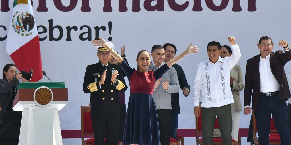 Claudia Sheinbaum aseguró que no se vencerá al pueblo de México "ni a su presidenta".