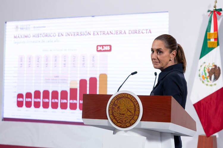 Claudia Sheinbaum Presidenta de México.