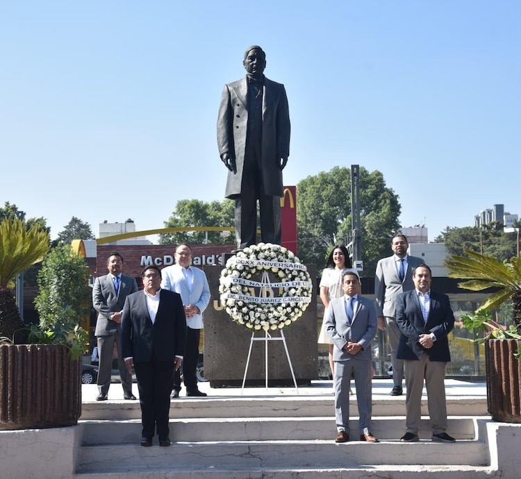 La Escolta de Blindar BJ360° participa en el acto protocolario en honor al legado juarista en la demarcación.