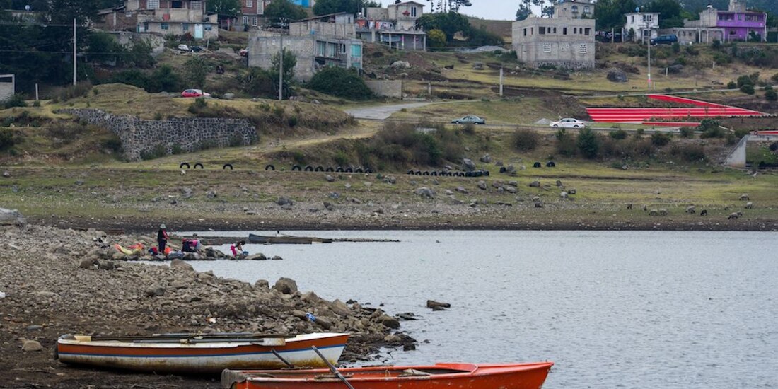 La presa Villa Victoria, en el Estado de México, en imagen de archivo.