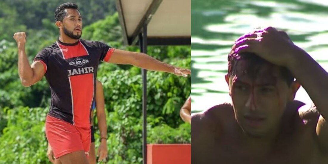 Jahir Ocampo sufre accidente en uno de los circuitos de Exatlón México