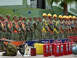 La tormenta Rachel en Guerrero mantiene a las fuerzas armadas en fase de prevención.