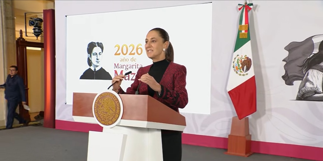 Claudia Sheinbaum, Presidenta de México.