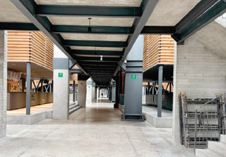 En estas áreas se siguen realizando
trabajos en el recinto.