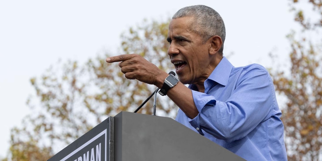 Barack Obama, expresidente de Estados Unidos, en 2022.