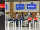 Usuarias de Aeroméxico, en una fotografía ilustrativa.