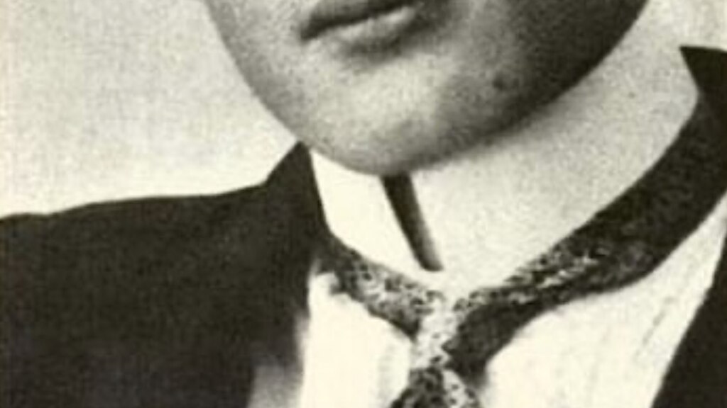 Arthur Cravan (1887-1918), en un retrato de 1908.