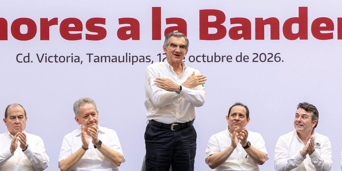 Américo Villarreal, gobernador constitucional.