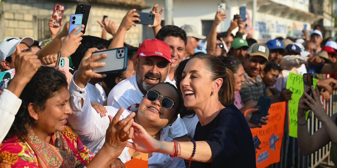 Sheinbaum inaugura estaciones Tonalá y Arriaga de la Línea K del Tren Interoceánico.