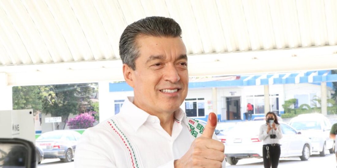 Gobernador de Chiapas, Rutilio Escandón Cadenas, en fotografía de archvo.