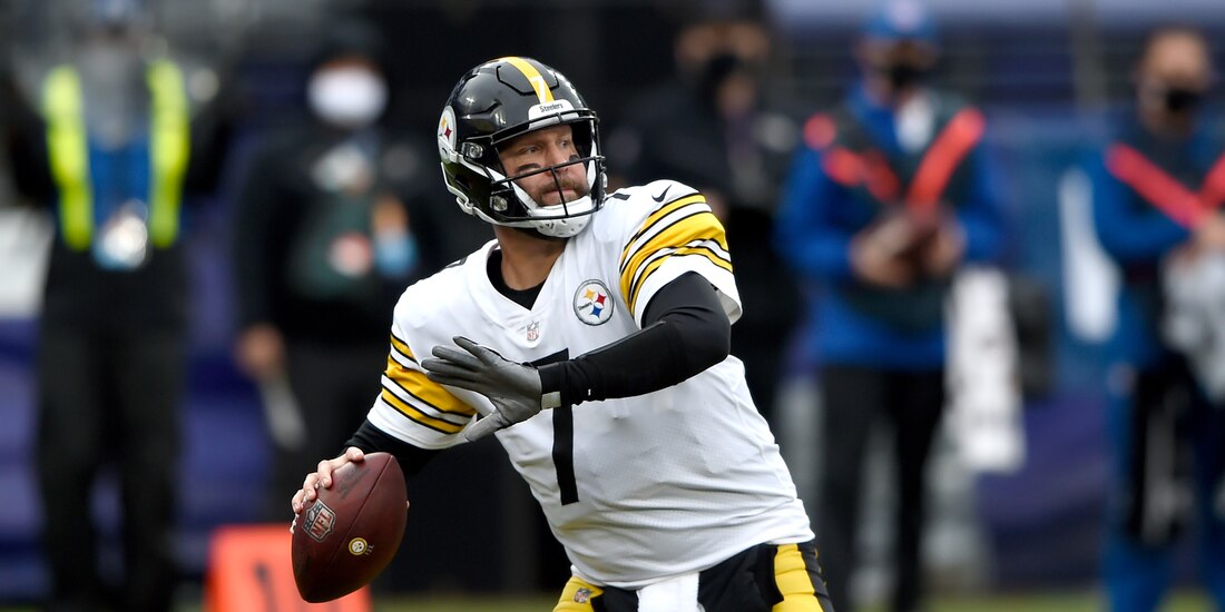 El quarterback Ben Roethlisberger durante el duelo entre Steelers y Ravens en la Semana 8 de la NFL el pasado 1 de noviembre.