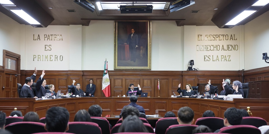 El pleno de la Suprema Corte de Justicia de la Nación