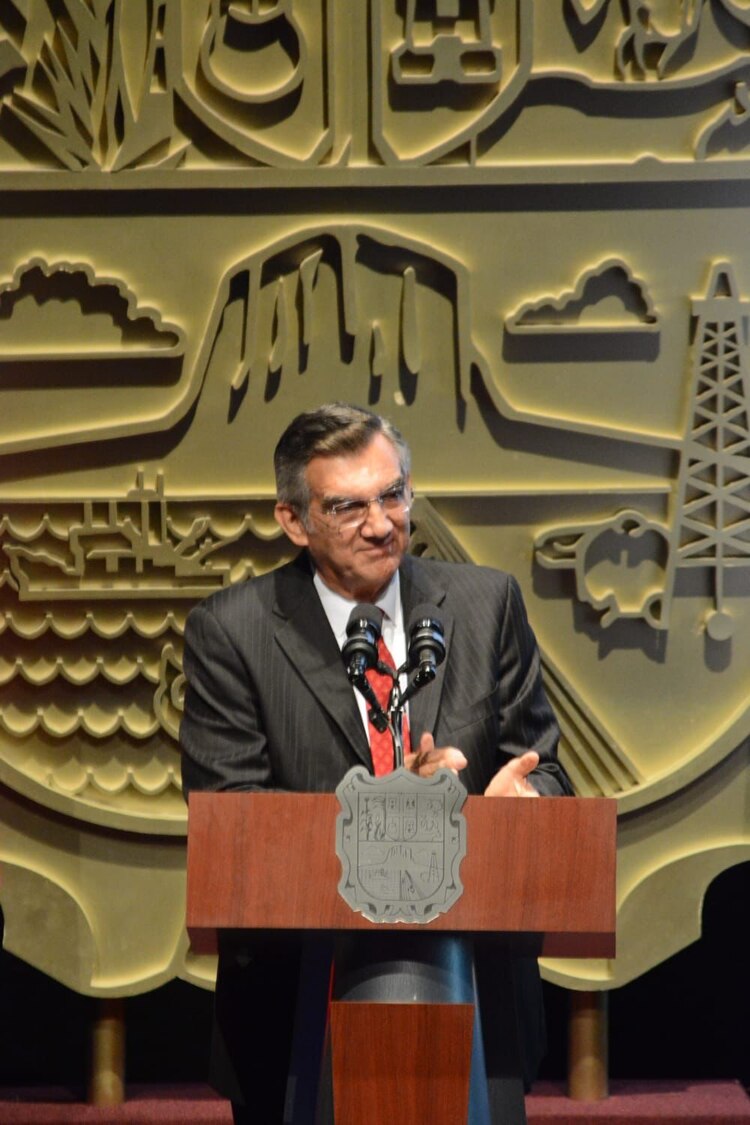 El gobernador Américo Villarreal encabezó el evento “Dos Años de Memorias de una Transformación”.