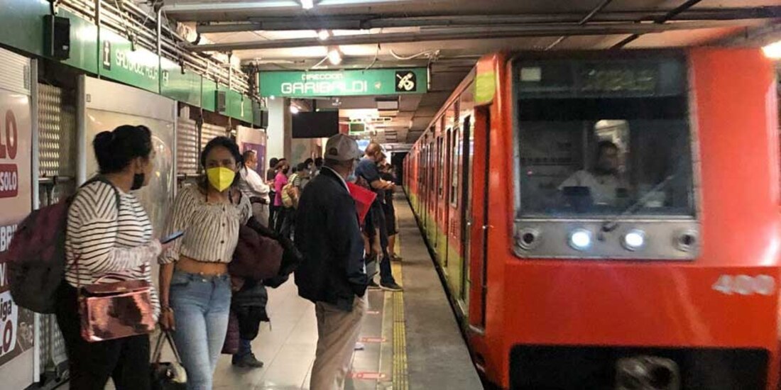 Lluvia afecta marcha de trenes en dos líneas del Metro