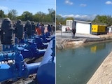 La madrugada de este miércoles comenzó la extracción de agua del Canal del Chapotal para suministro en Monterrey