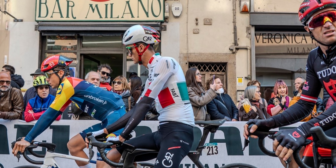 El mexicano Isaac del Toro en la Milán-San Remo 2026