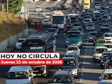 No olvides revisar cómo aplica el Hoy No Circula este jueves 22 de octubre de 2026.
