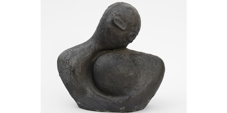 ALGUNAS OBRAS: Entre sus creaciones se encuentran éstas. │ sin título,
de 1950. Bronce.