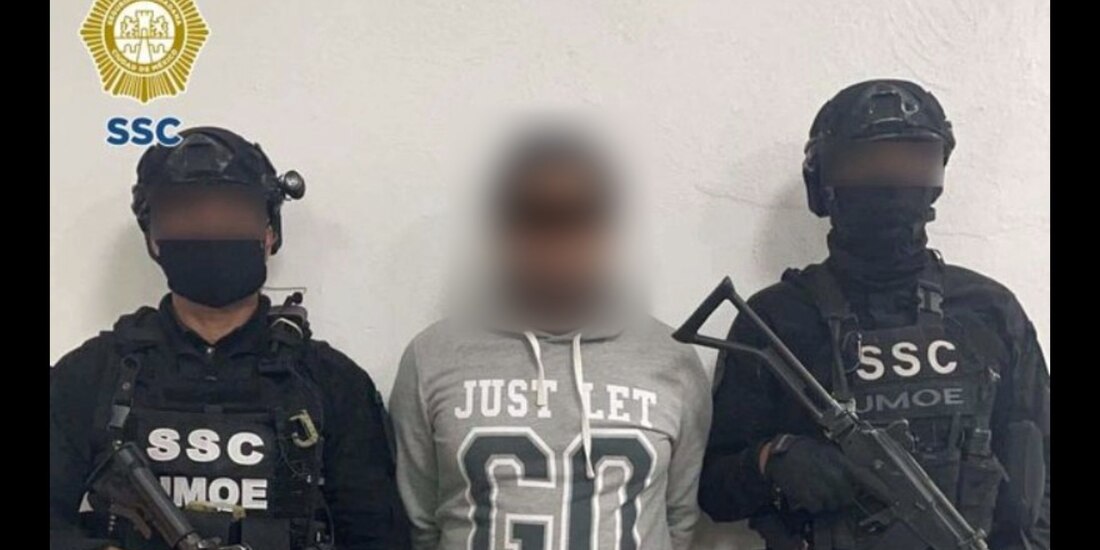 La detención de "El Benja" fue gracias al tabajo de las autoridades.