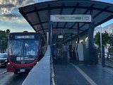 Estación Coltongo de la Línea 3 del Metrobús.