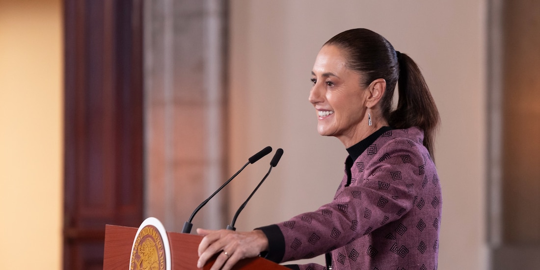Claudia Sheinbaum, Presidenta de México.