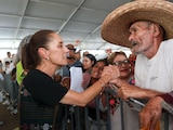 La Presidenta Claudia Sheinbaum Pardo durante su visita a Culiacán, Sinaloa, el 20 de septiembre de 2026.